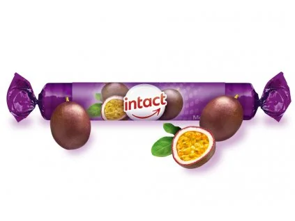 INTACT rolky maracuja hroznový cukor 41 g