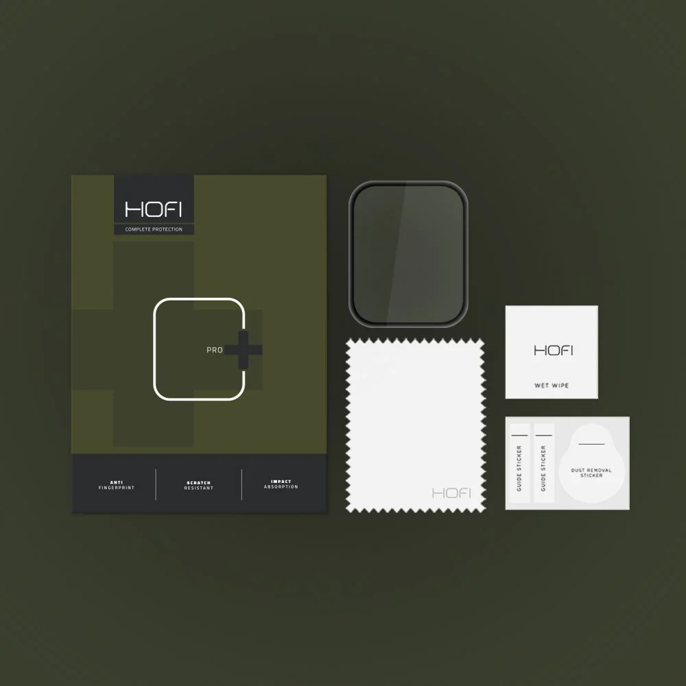 HOFI Hybrid ochranné sklo na Xiaomi Redmi Watch 3, čierne