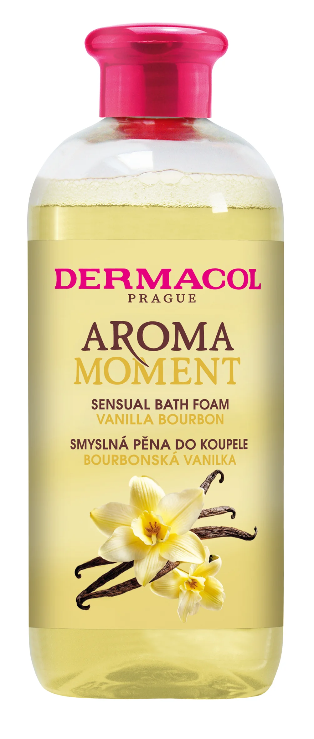 Dermacol Aroma Moment – pena do kúpeľa bourbonská vanilka 500 ml