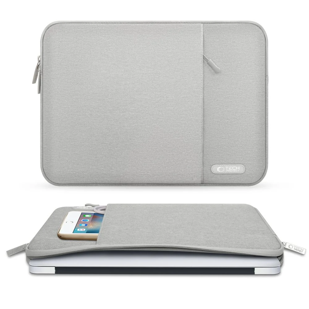 Tech-Protect Sleevy obal na notebook 15-16'', sivý