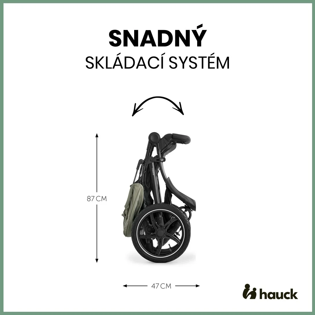 Hauck Runner 2 športový kočík Mickey Mouse Olive