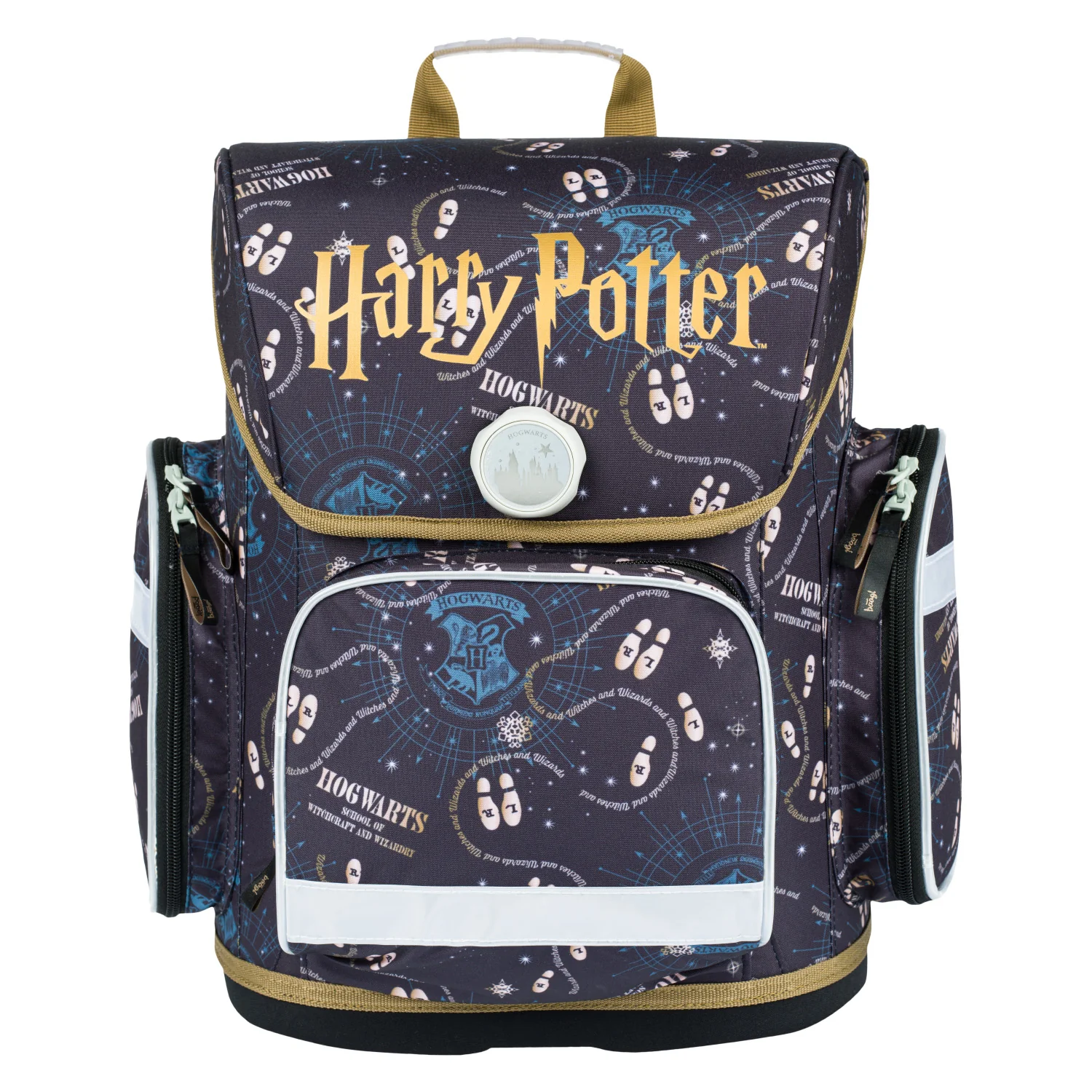 Baagl školská aktovka ERGO Harry Potter – Záškodnícka mapa