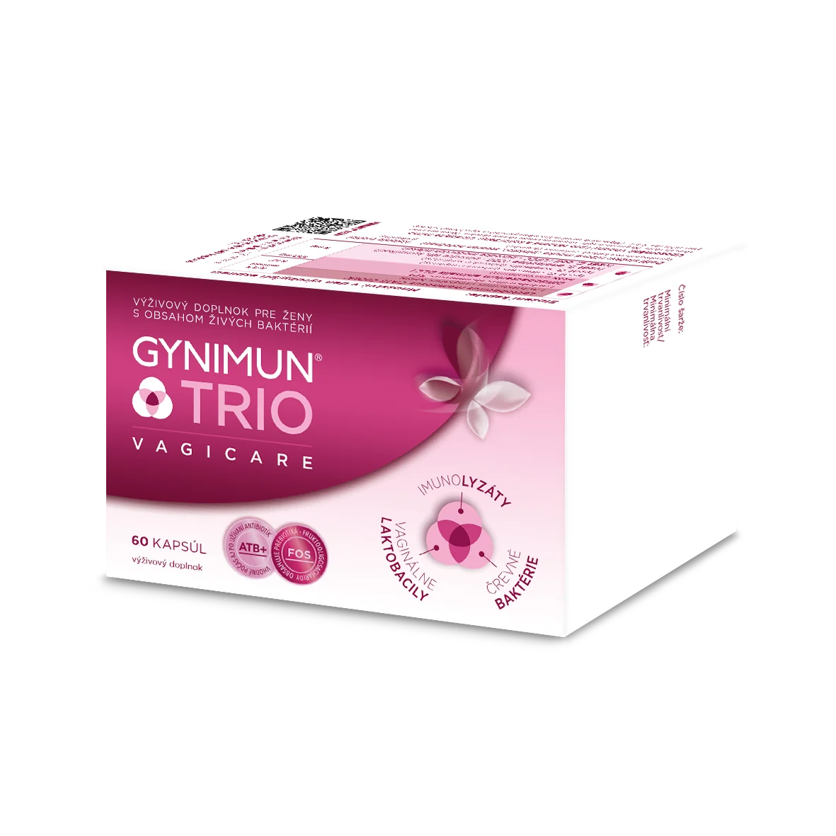 GYNIMUN TRIO VAGICARE 1×60 cps, výživový doplnok