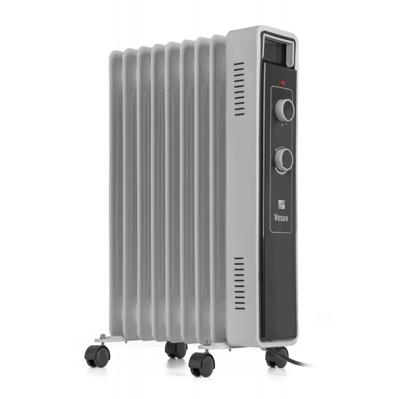 G21 Olejový radiátor Vesuv biely, 9 rebier, 2000 W Vesuv biely, 9 rebier, 2000 W RO65G219