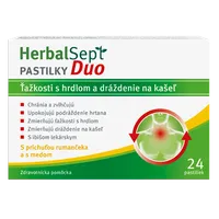 HerbalSept DUO pastilky 24 ks