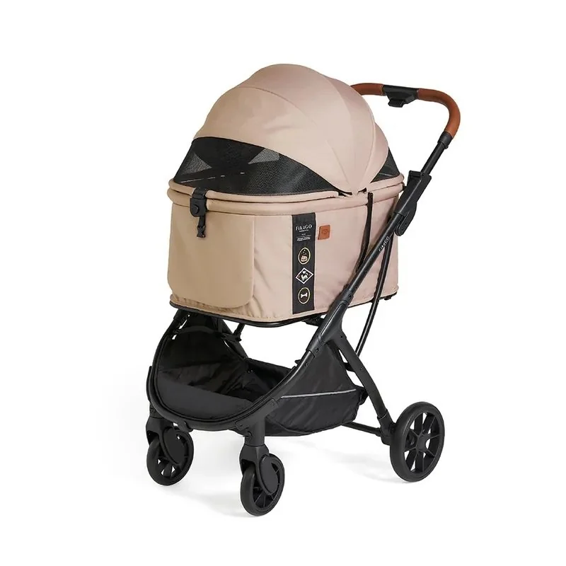 Kočík pre mačky / psov Agile Huggy Beige