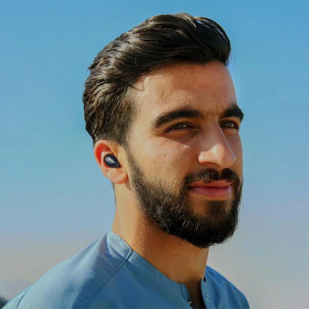 Mini bezdrôtové Bluetooth slúchadlo - Čierna 