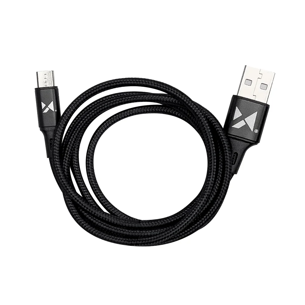 MG kábel USB / USB-C 2.4A 2m, čierny