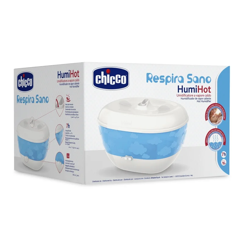 Chicco Respira Sano Humi Hot parný zvlhčovač 1,8 l