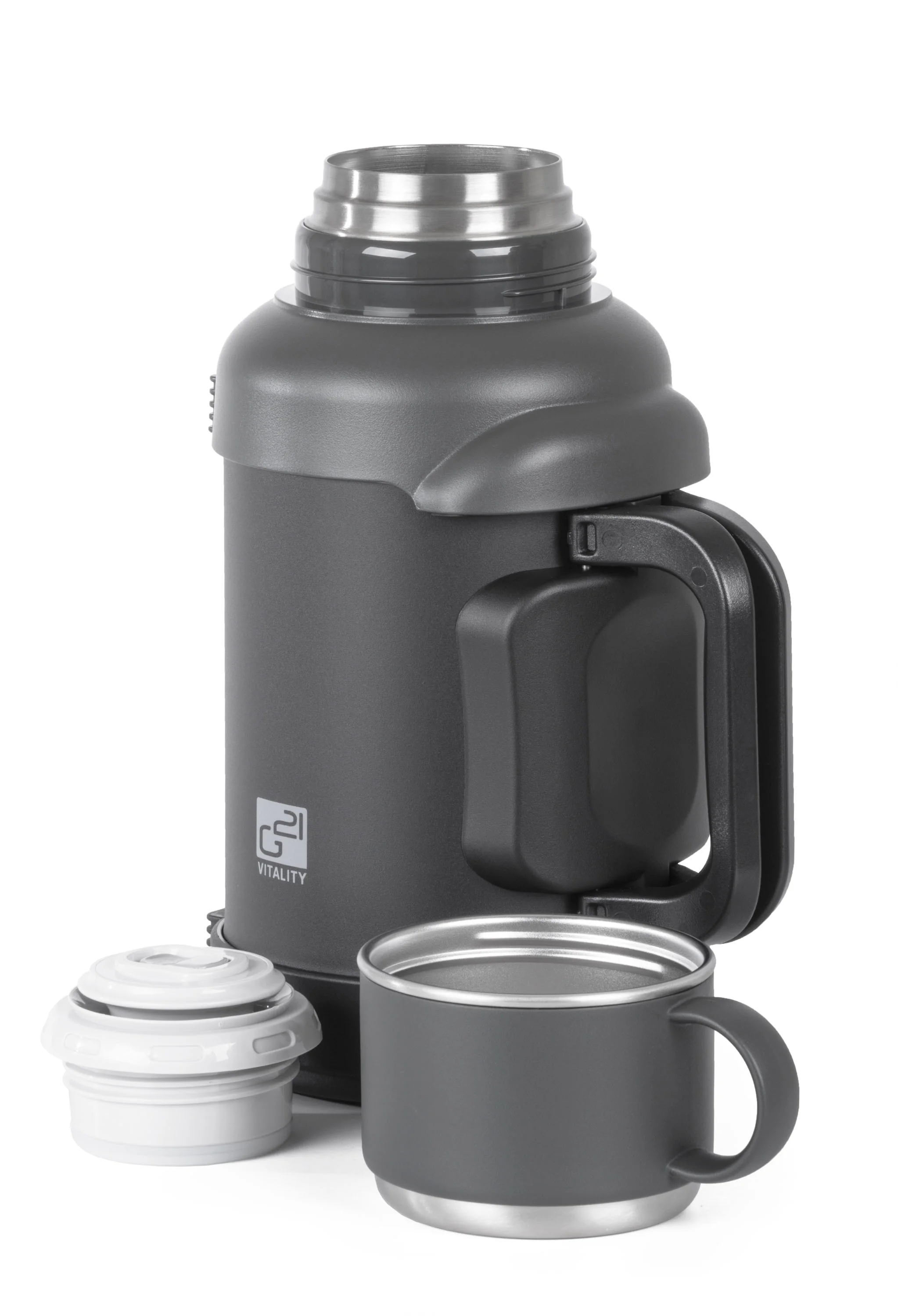 Termoska G21 nerezová 2500 ml čierno-sivá G21TM2500_CS