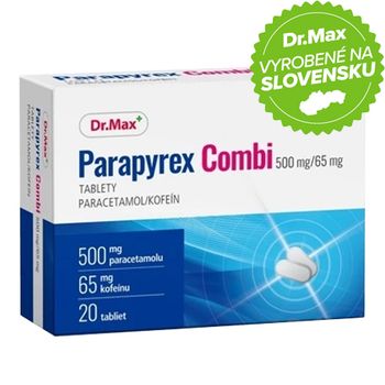 Parapyrex Combi 500 mg/65 mg 1×20 tbl, liek