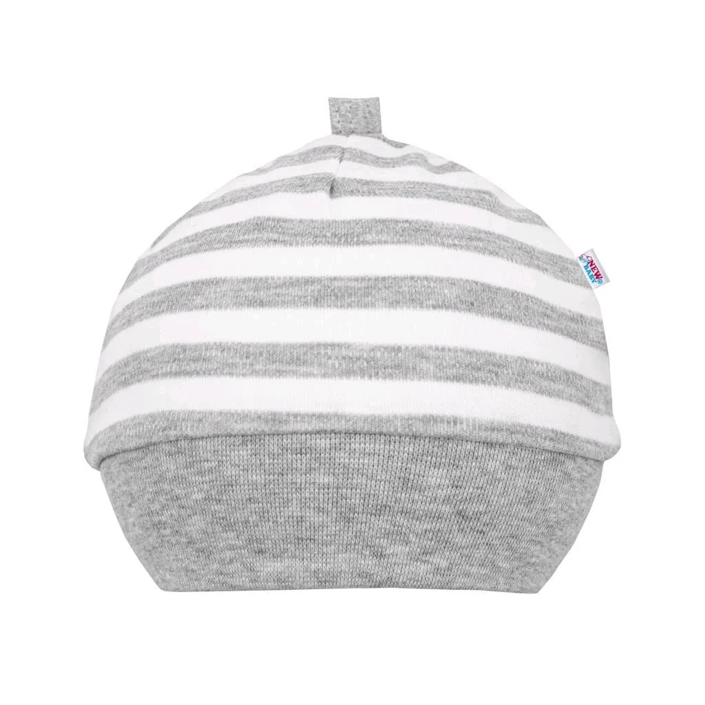Dojčenská bavlnená čiapočka  Zebra exclusive, vel. 74 (6-9m)