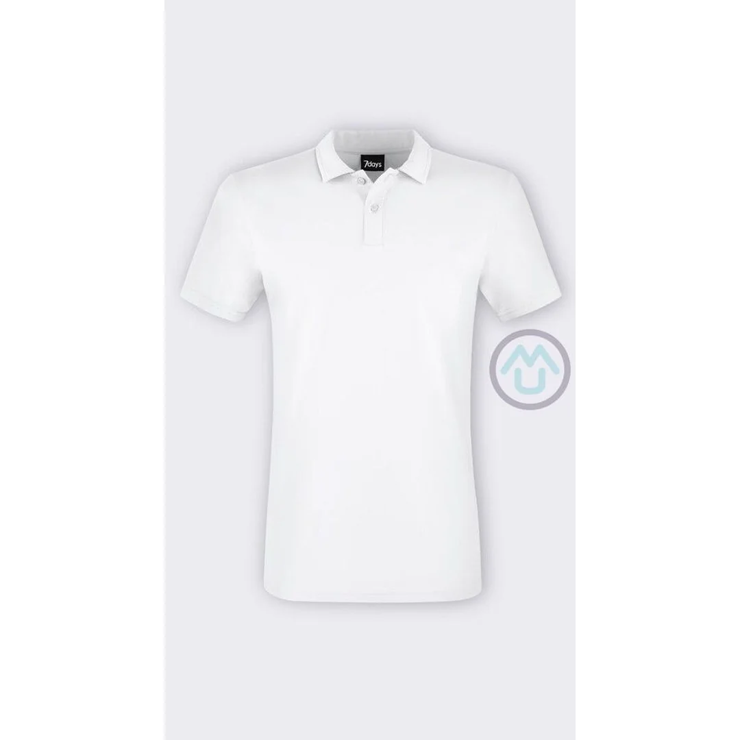 Pánske POLO tričko - biele 2XL
