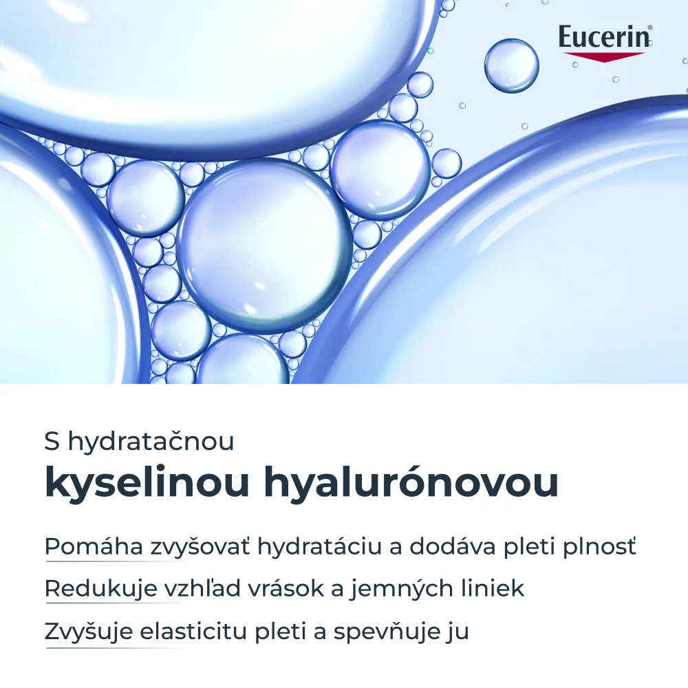 Eucerin HYALURON-FILLER + 3x EFFECT Vyplňujúci nočný krém, NÁHRADNÁ NÁPLŇ 50 ml