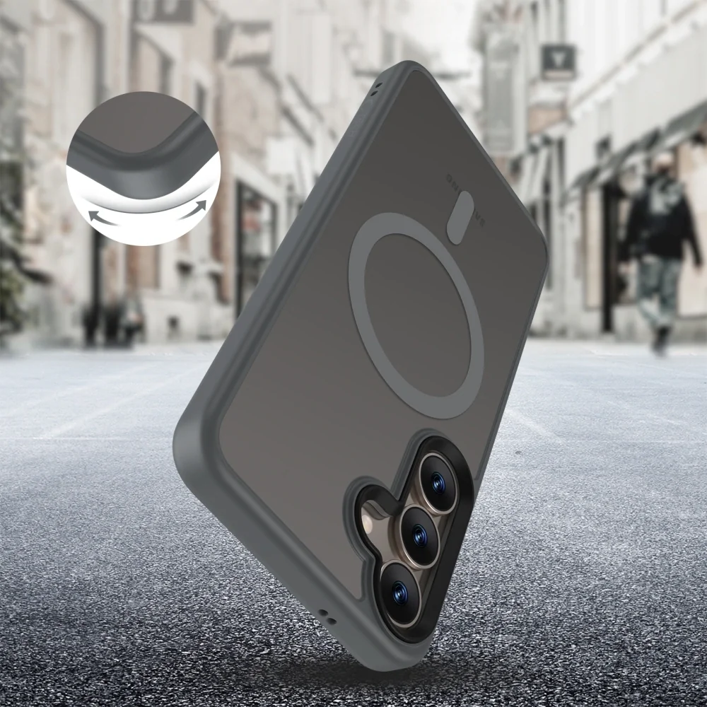 Tech-Protect MagMat MagSafe kryt na Samsung Galaxy S25, titanium