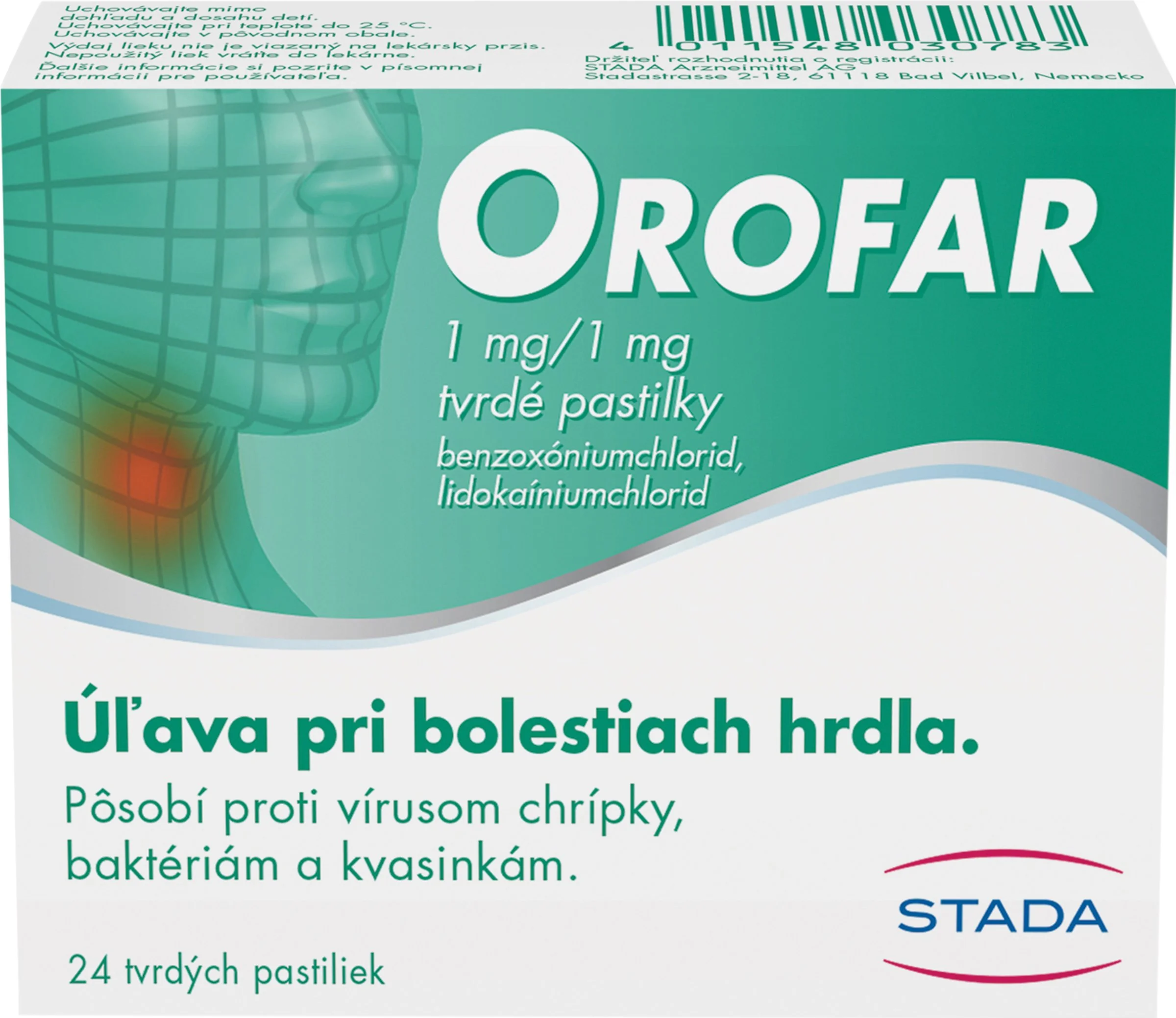 OROFAR 1×24 ks, liek