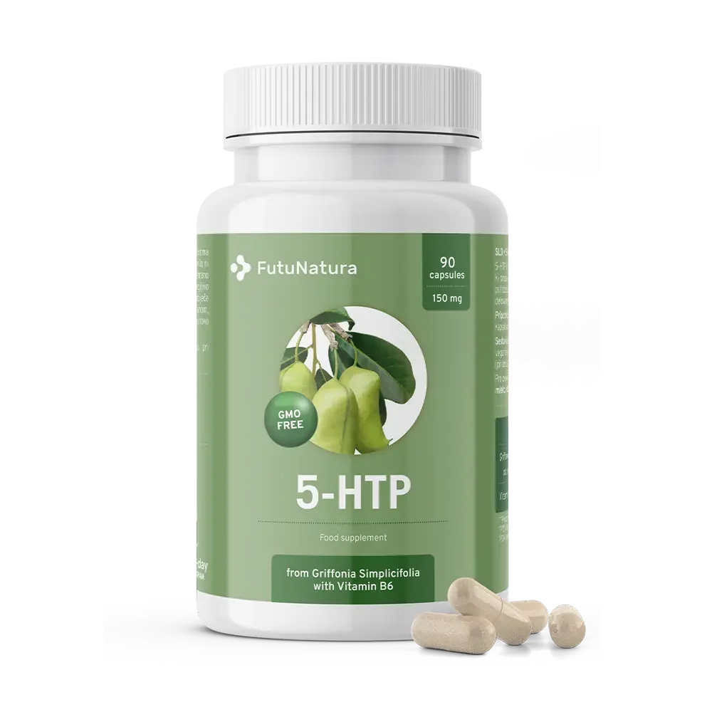 FUTUNATURA 5-HTP 150 mg – Griffonia Simplicifolia, 90 kapsúl 90 cps