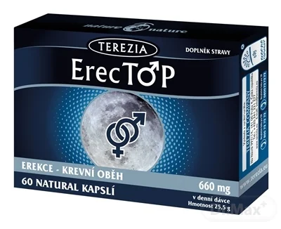 TEREZIA ErecTOP 1×60 cps, výživový doplnok