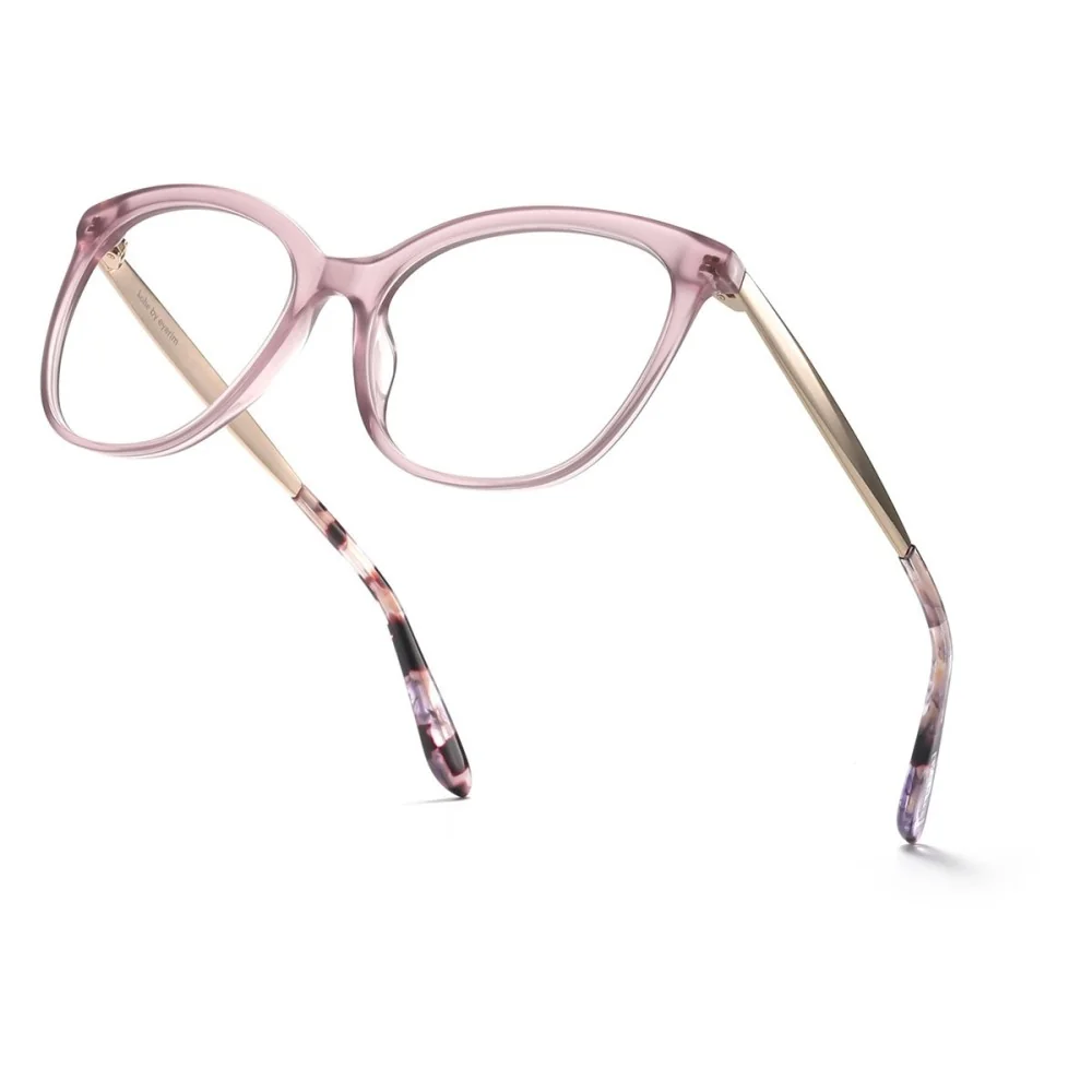 Kohe by eyerim Andrea Powder Pink blue-light [non-prescription]