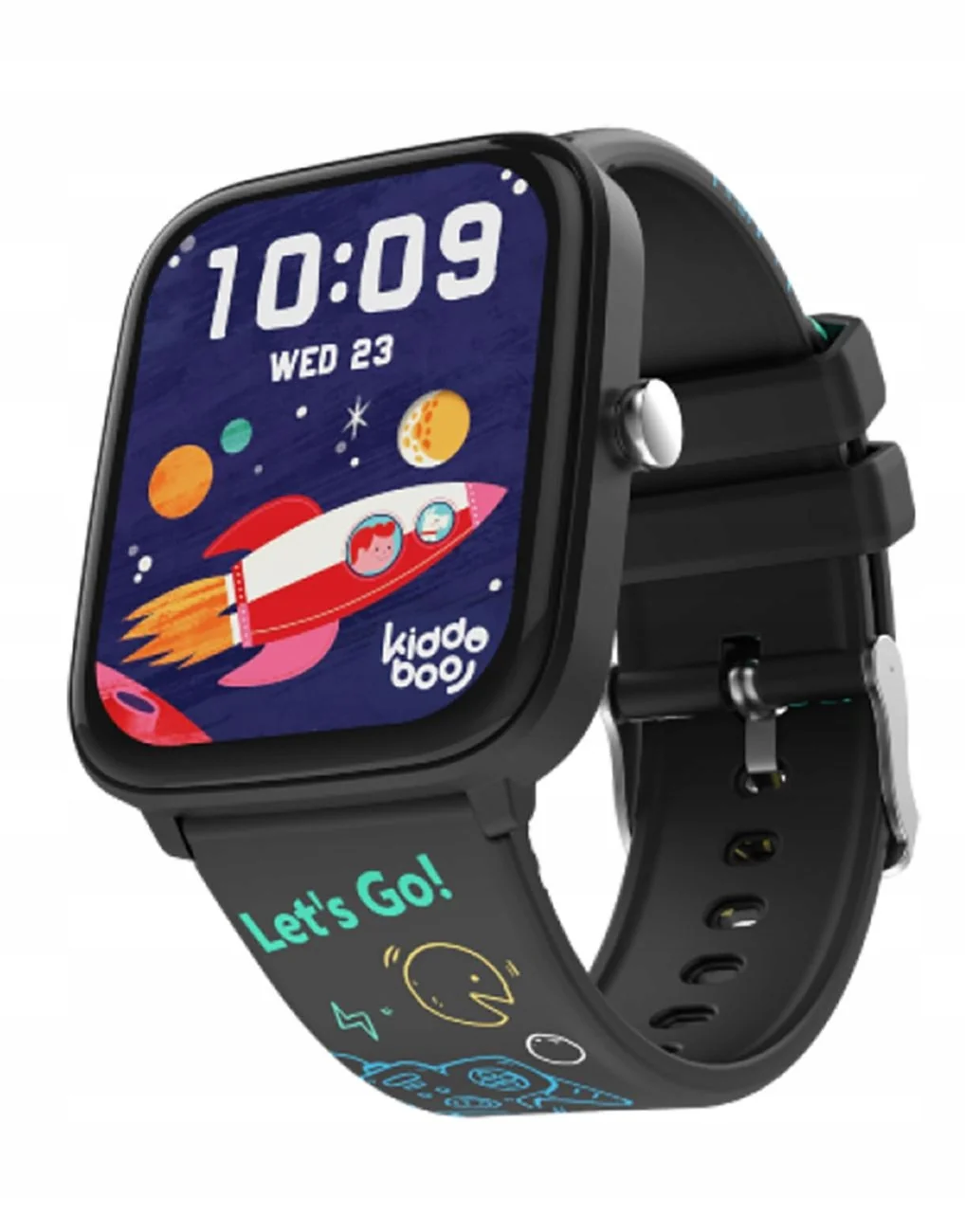 Kiddoboo Detské smart hodinky Black 