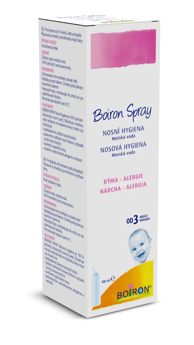 Boiron Spray 1×100 ml, izotonický nosový sprej