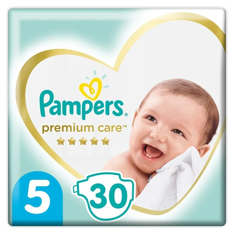 Pampers Premium Care detské plienky, veľkosť 5, 11kg-16kg 30 ks