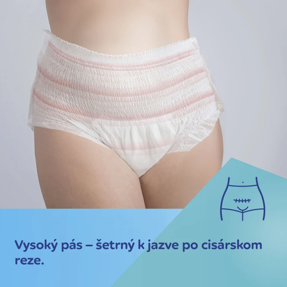 Canpol babies Jednorazové popôrodné nohavičky s vnútornou vložkou L/XL 2v1 5 ks