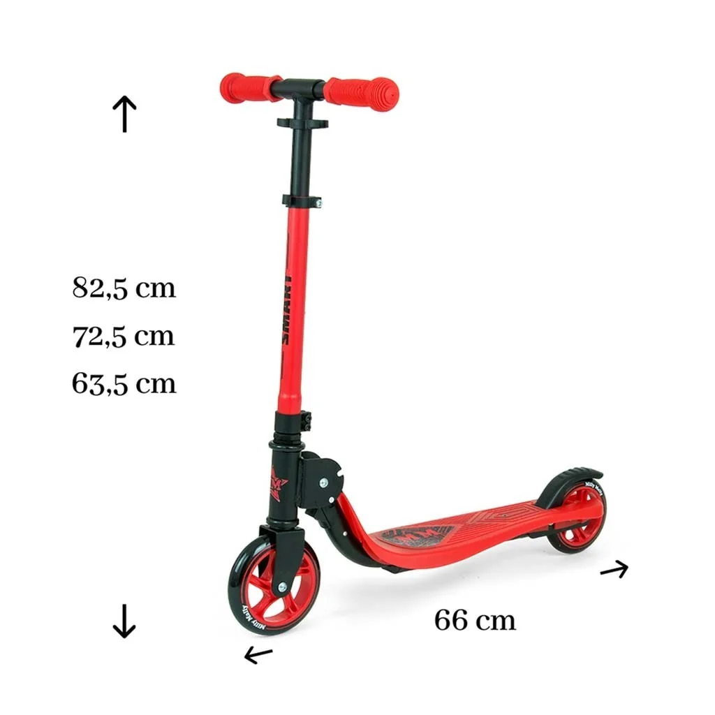 Detská kolobežka Milly Mally Scooter Smart červená , 20C45856