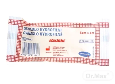 Ovínadlo hydrofilné elastické sterilné (8cm x 4m) 1x1 ks