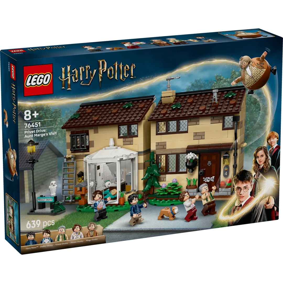 LEGO® Harry Potter™ 76451 Privátna cesta: Návšteva tety Marge
