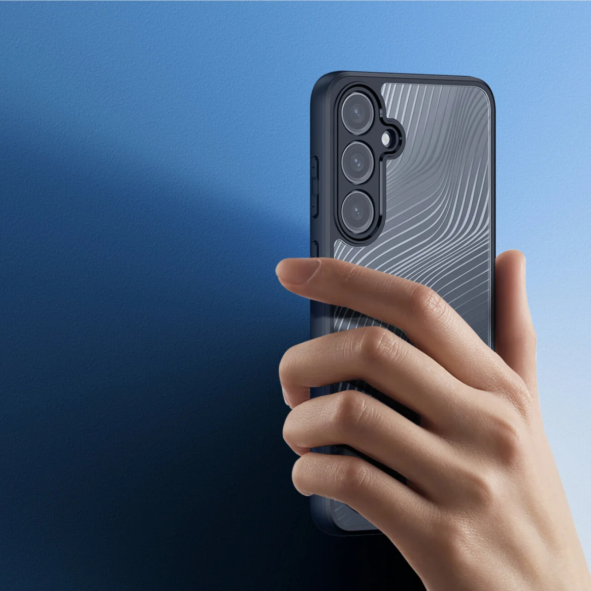 Dux Ducis Aimo kryt na Samsung Galaxy A55 5G, čierny