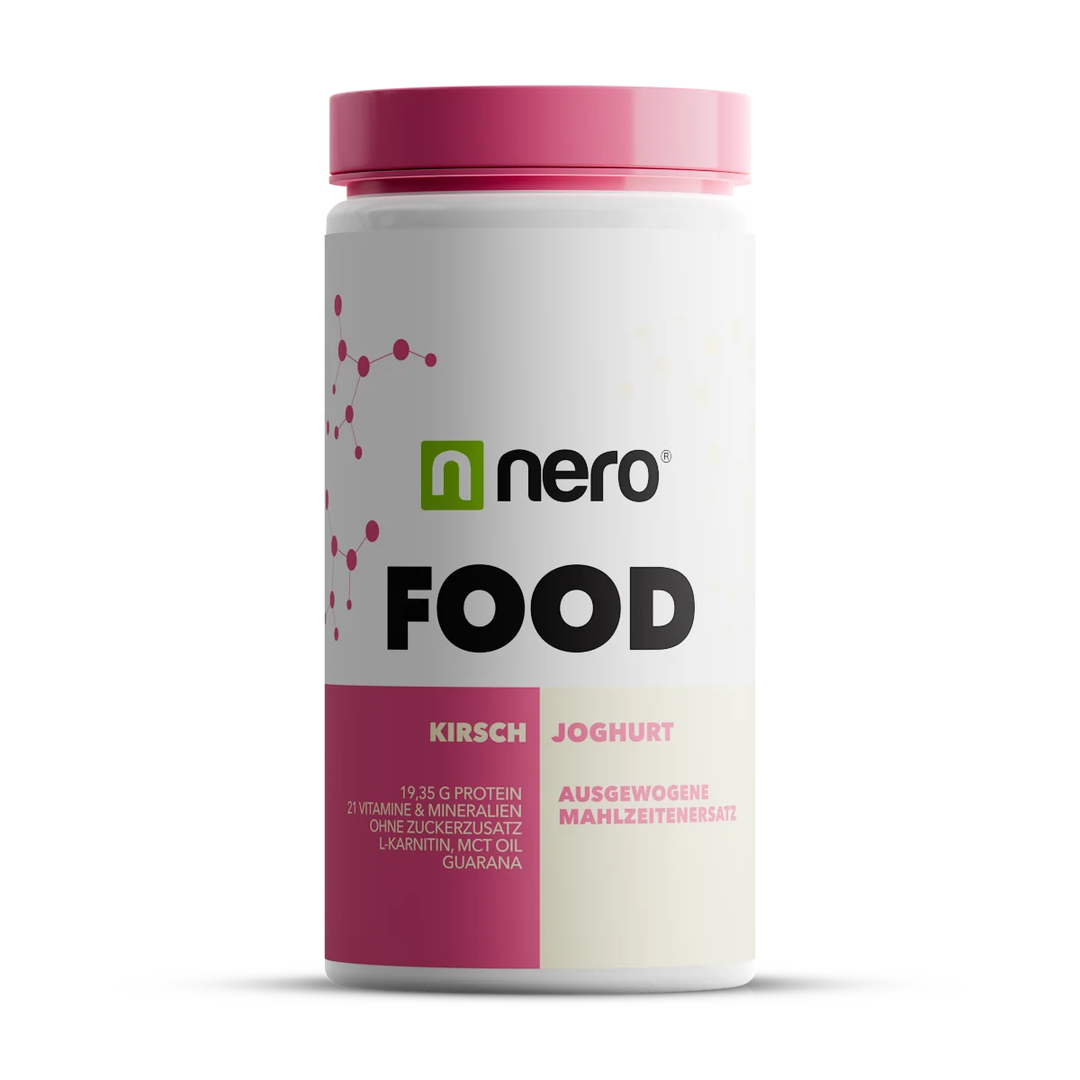 NERO FOOD Čerešňa a jogurt Náhrada stravy 600 g