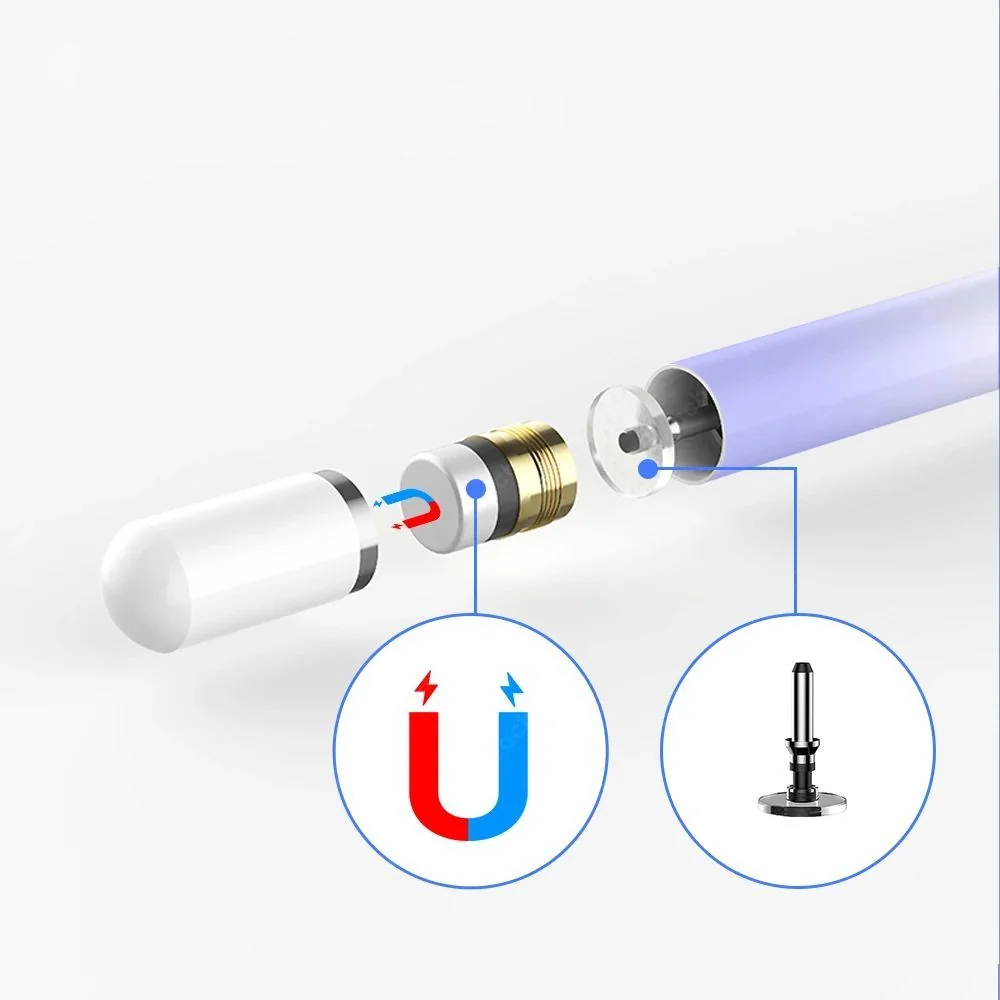 Tech-Protect Ombre Stylus pero na tablet, fialové
