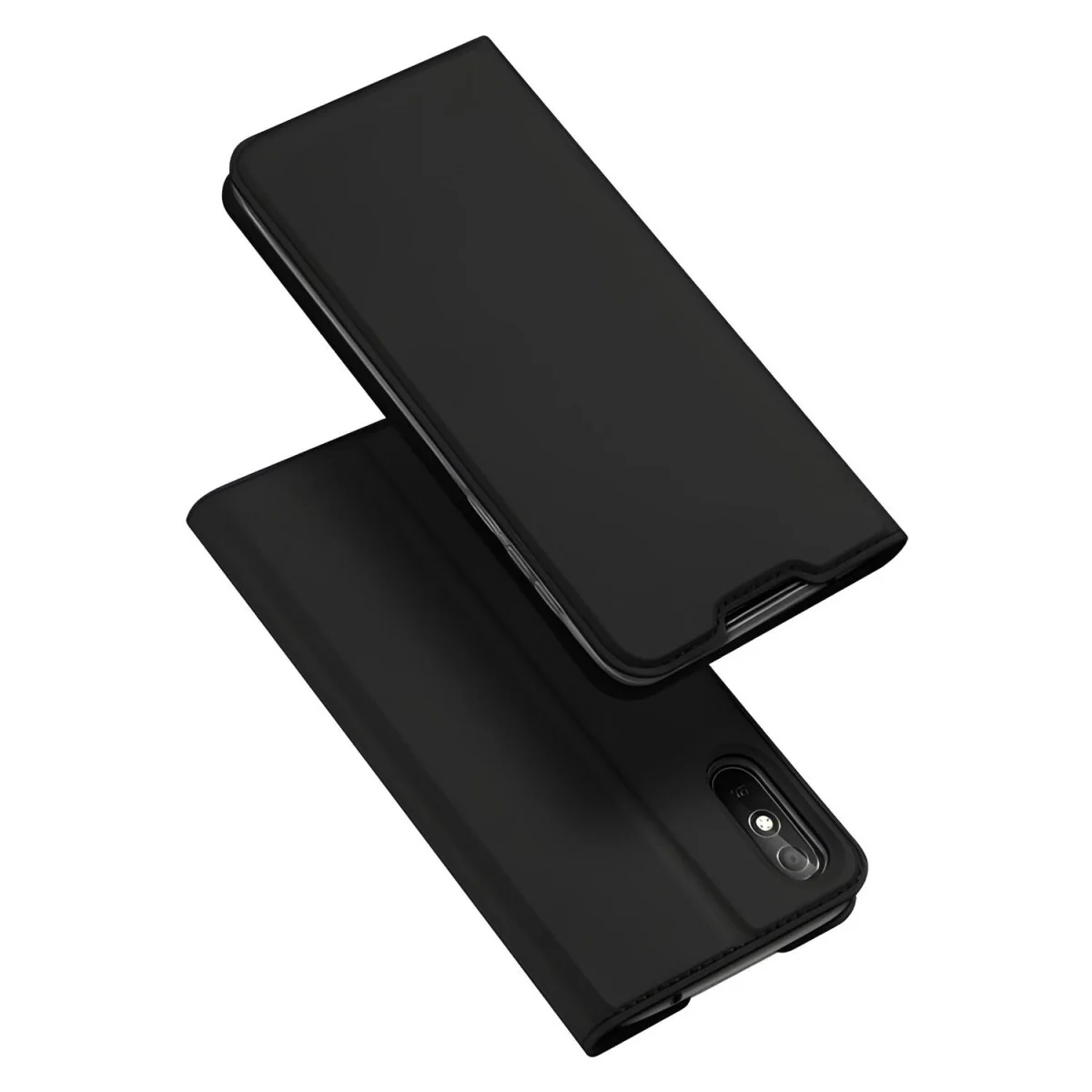 Knižkové puzdro Skin Pro pre Xiaomi Redmi 9A - Čierna Elegantná ochrana