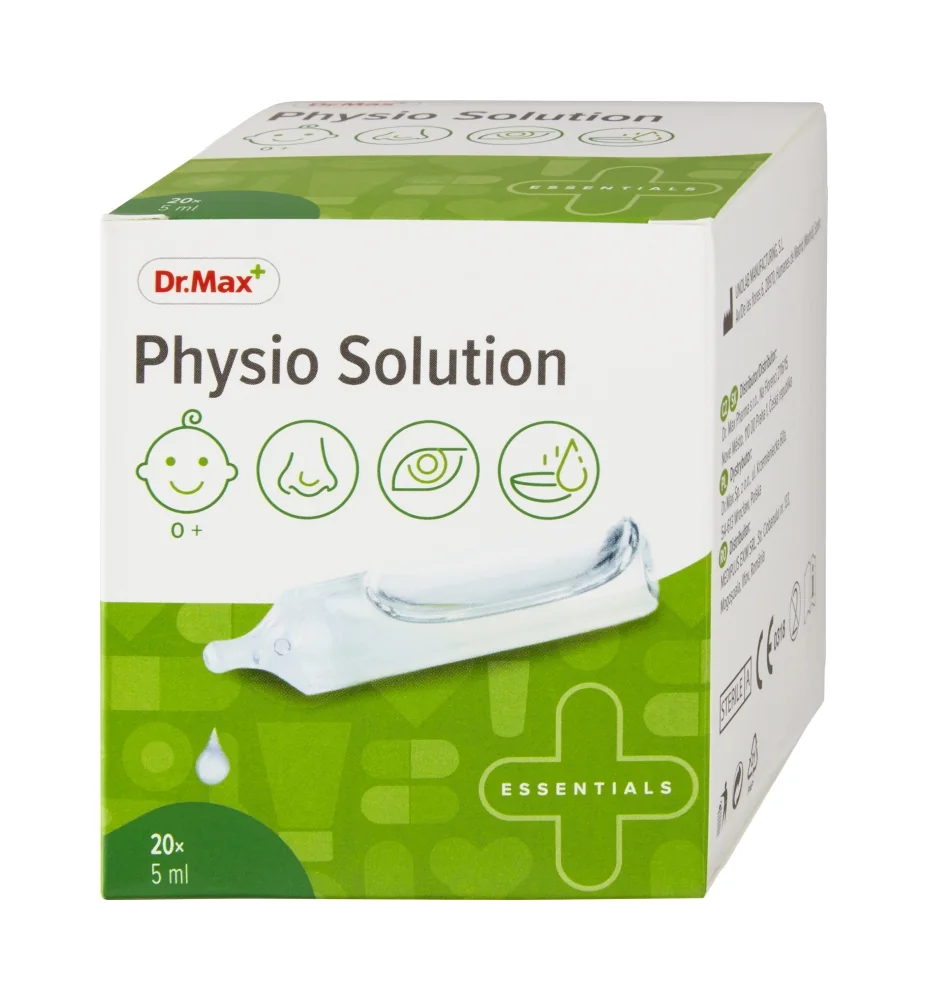 Dr.Max Physio Solution sterilný roztok chloridu sodného, ampulky 20x5 ml