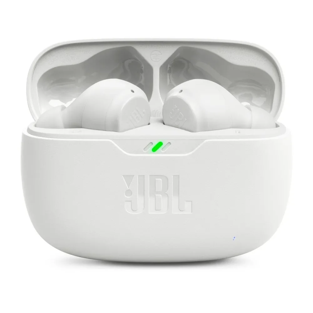 Slúchadlá BLUETOOTH do uši JBL WAVE BEAM WHITE (TWS)