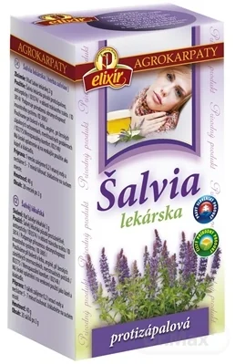 AGROKARPATY ČAJ ŠALVIA LEKÁRSKA 20×2 g, čaj