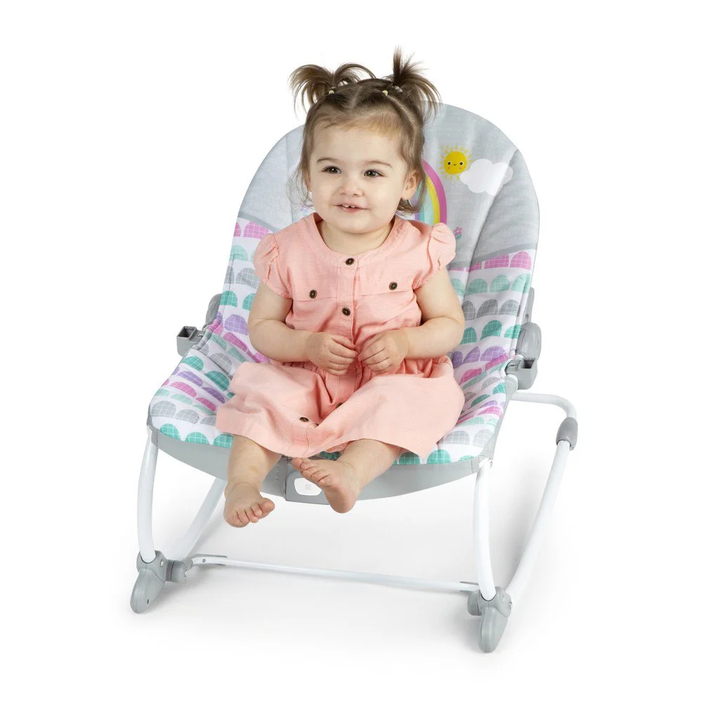 Húpatko vibrujúce Rosy Rainbow™ 0m+ do 18 kg