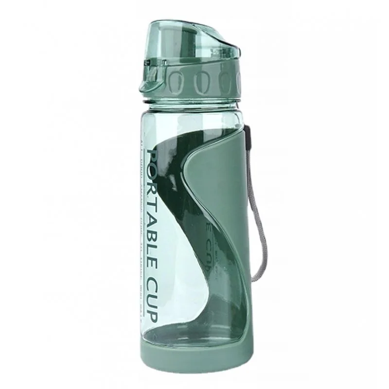 Livefy fľaša na vodu Fitcup 600 ml, zelená 