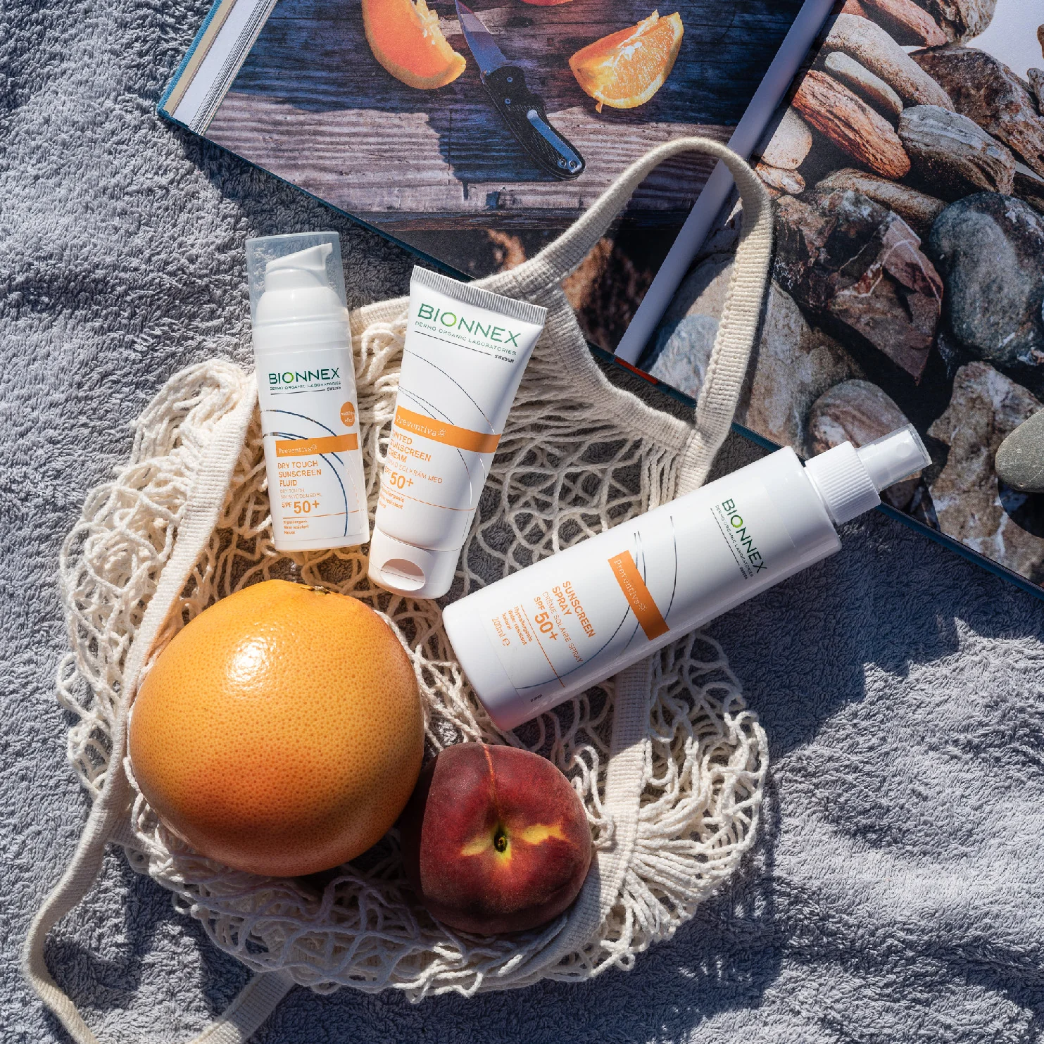 Ochranný krém na opaľovanie tónovací SPF 50+, 50 ml - Bionnex