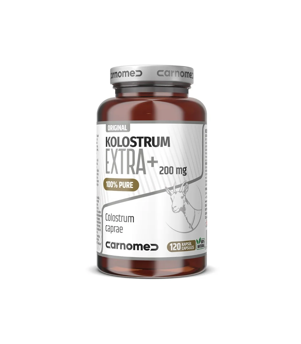 CarnoMed Kozie kolostrum EXTRA+ 1×120 cps, výživový doplnok