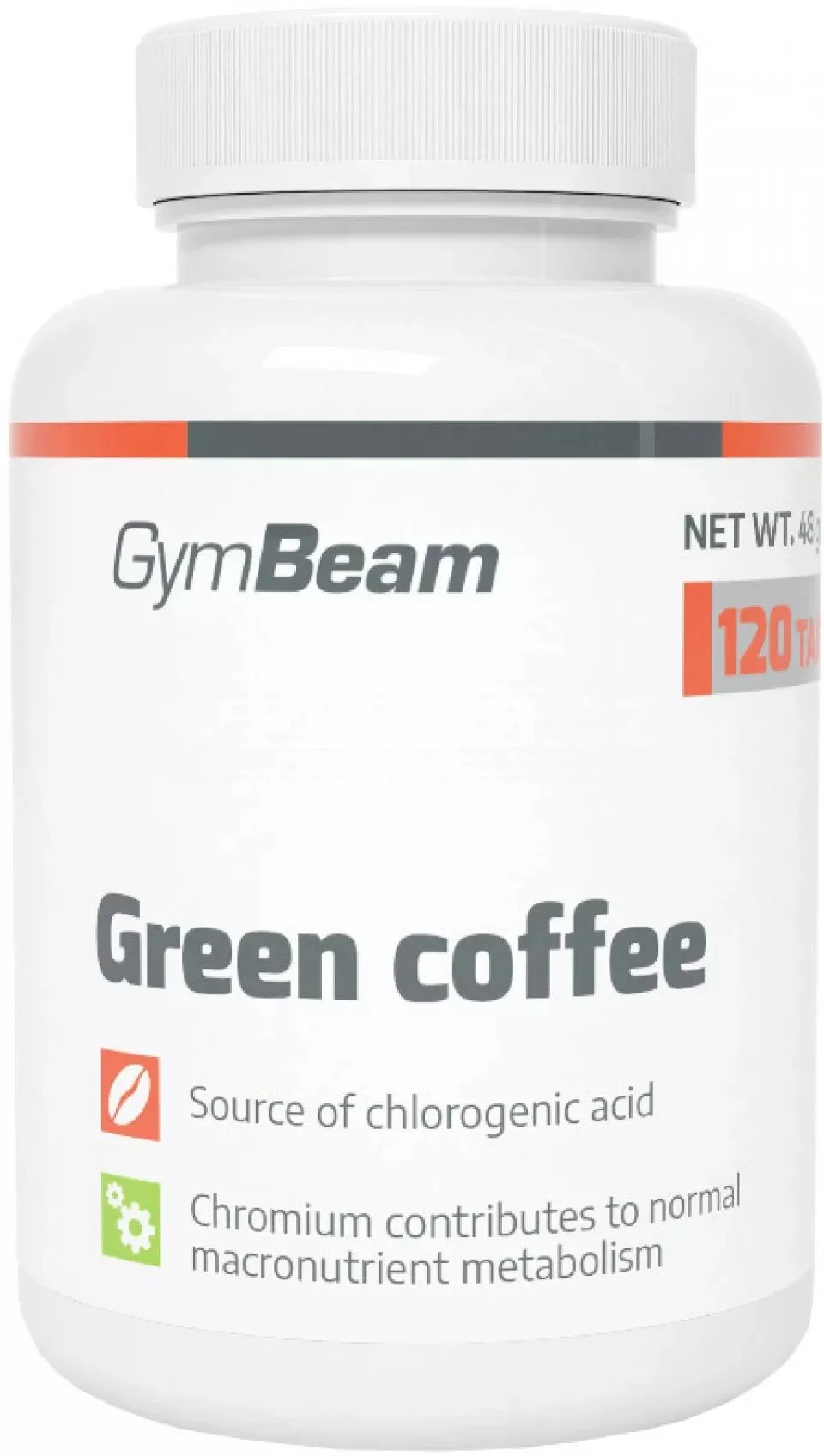 GYMBEAM zelená káva 1×120tbl, výživový doplnok pre športovcov