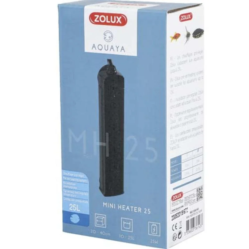 ZOLUX Mini ohrievač 25W do 25l čierny