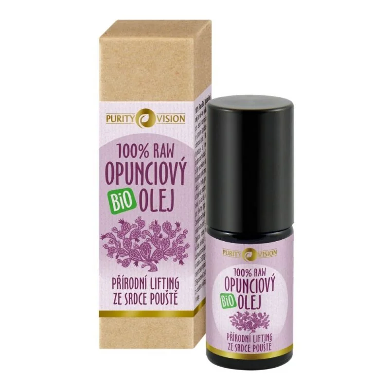 PURITY VISION RAW  OPUNCIOVY OLEJ ROLL-ON 5ML 1×5 ml, opunciový olej