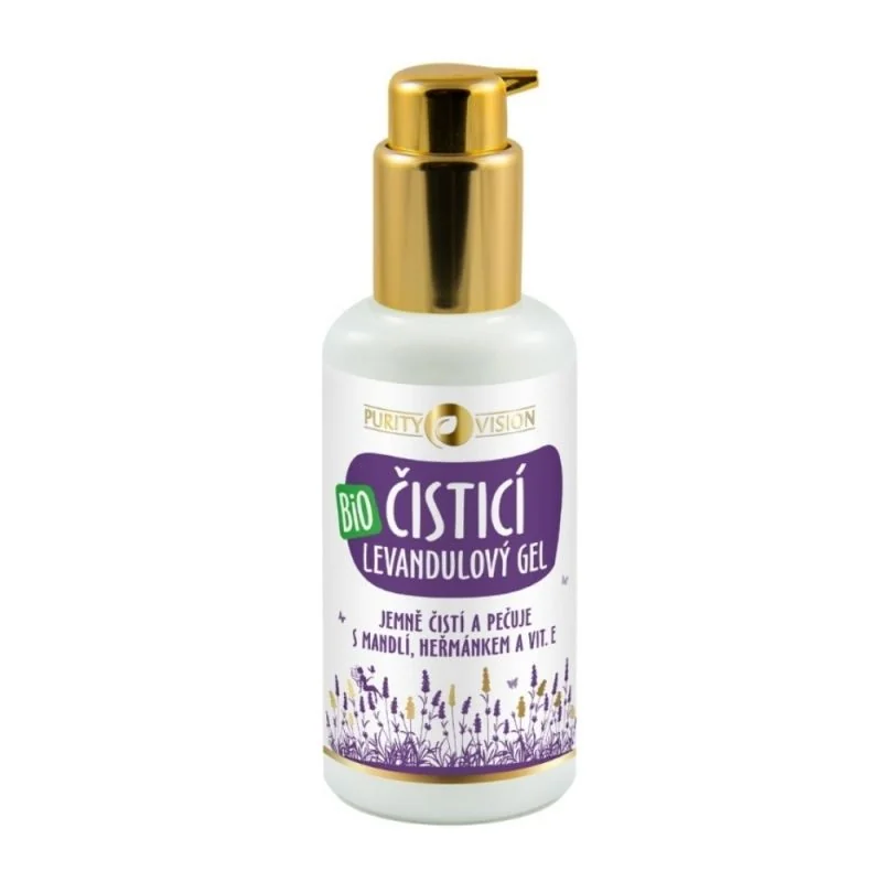 Purity Vision Levanduľa Gel Mandl Hrm. E 100ml 1×100 ml, levanduľový gél