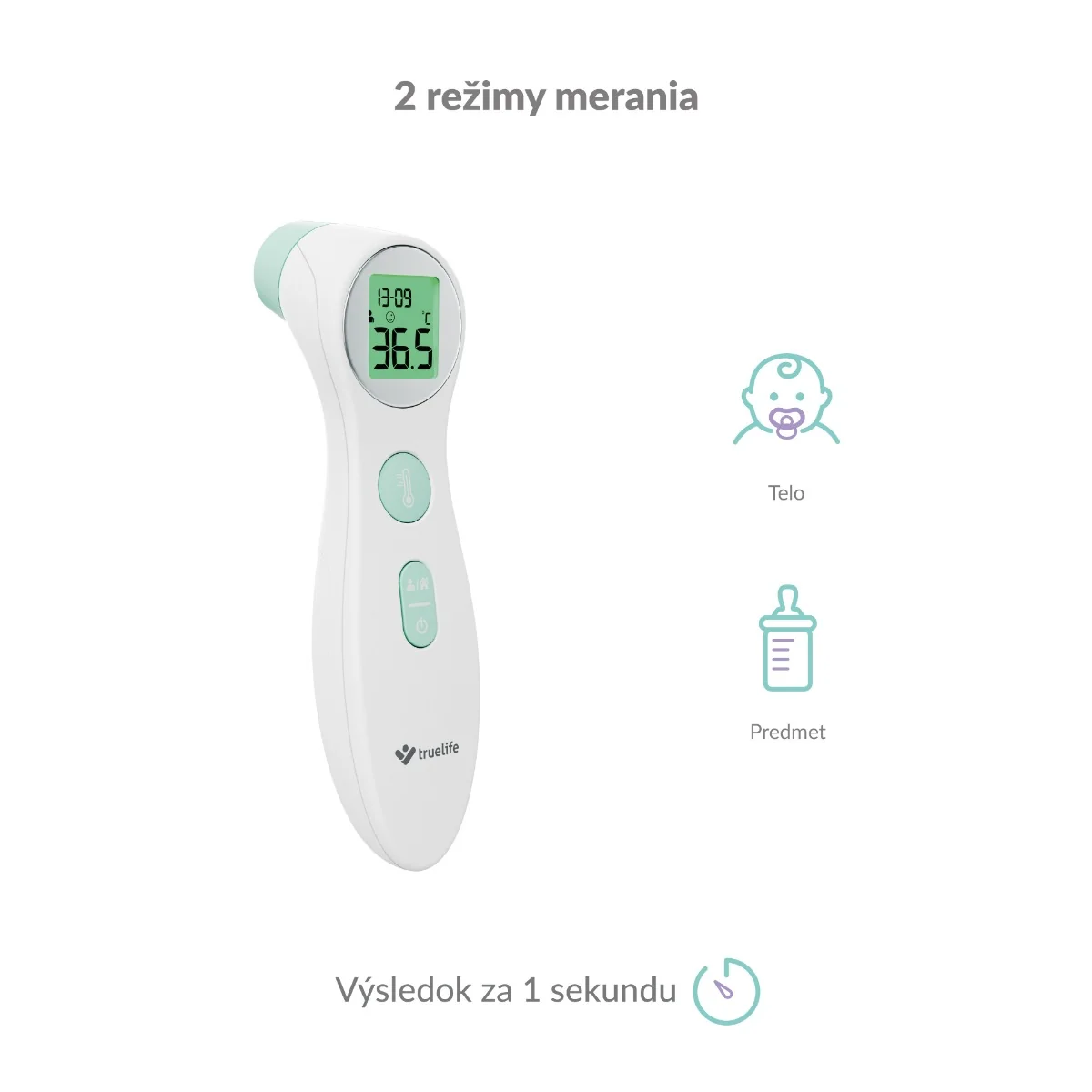 TrueLife Care Q6 1×1 ks, bezdotykový teplomer