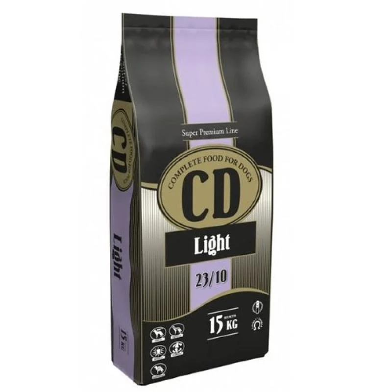 DELIKAN CD Light 23/10 15kg Kompletné superprémiové krmivo vhodné pre psov seniorov alebo obéznych psov