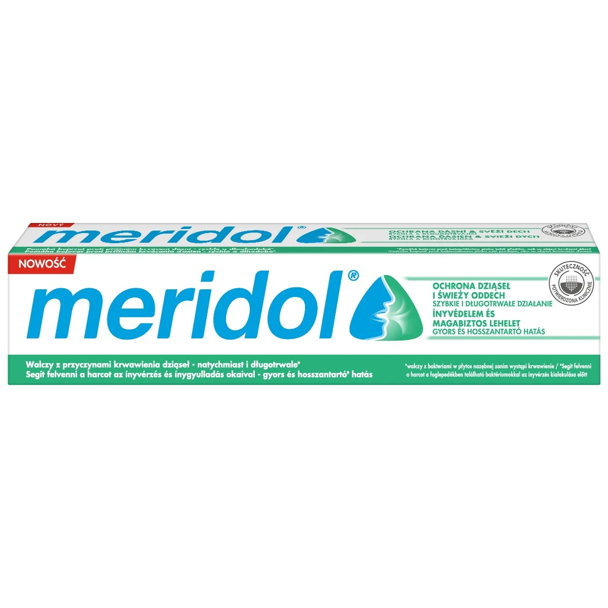 Meridol Fresh Breath zubná pasta 1×75 ml, zubná pasta
