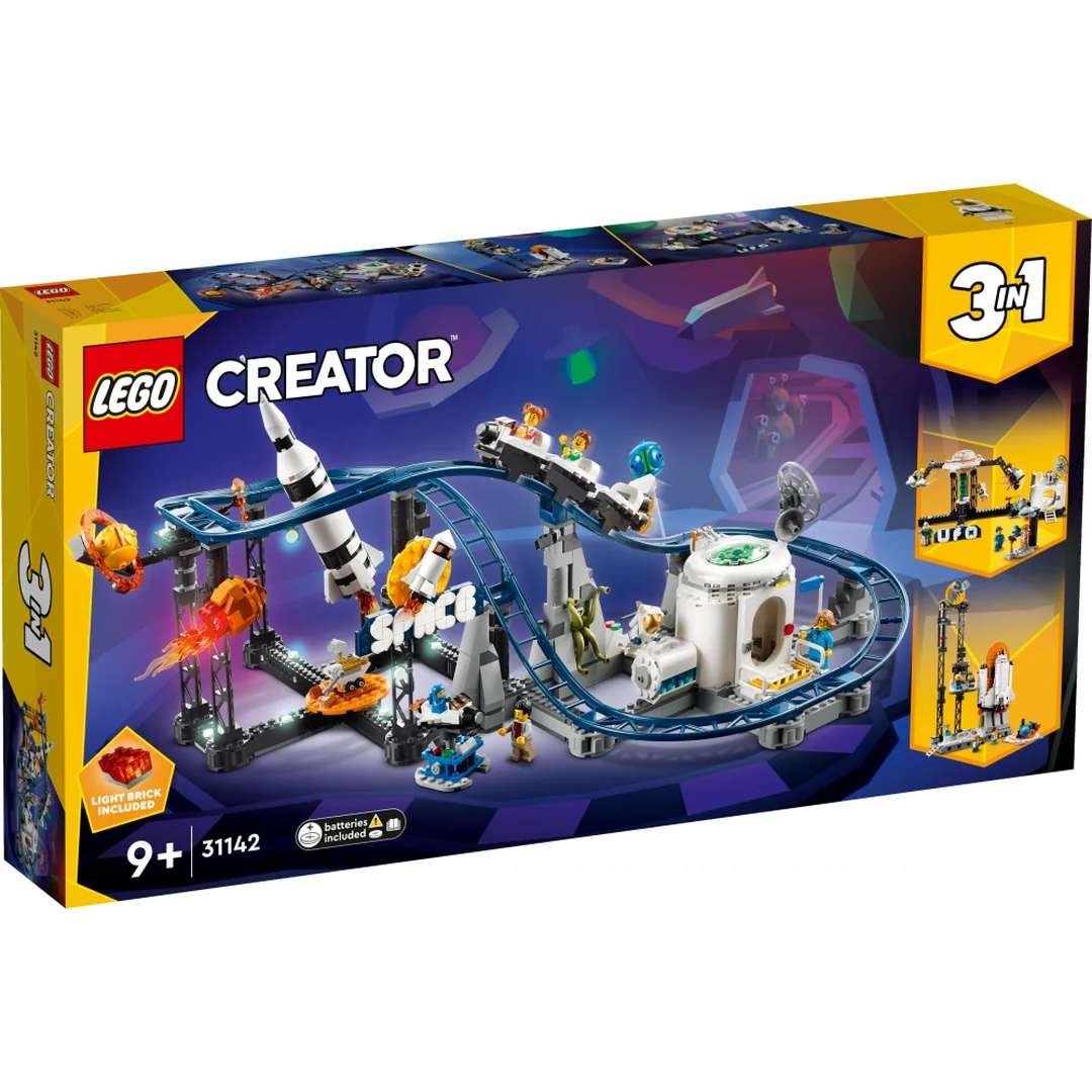 LEGO® Creator 3-in-1 31142 Vesmírna horská dráha
