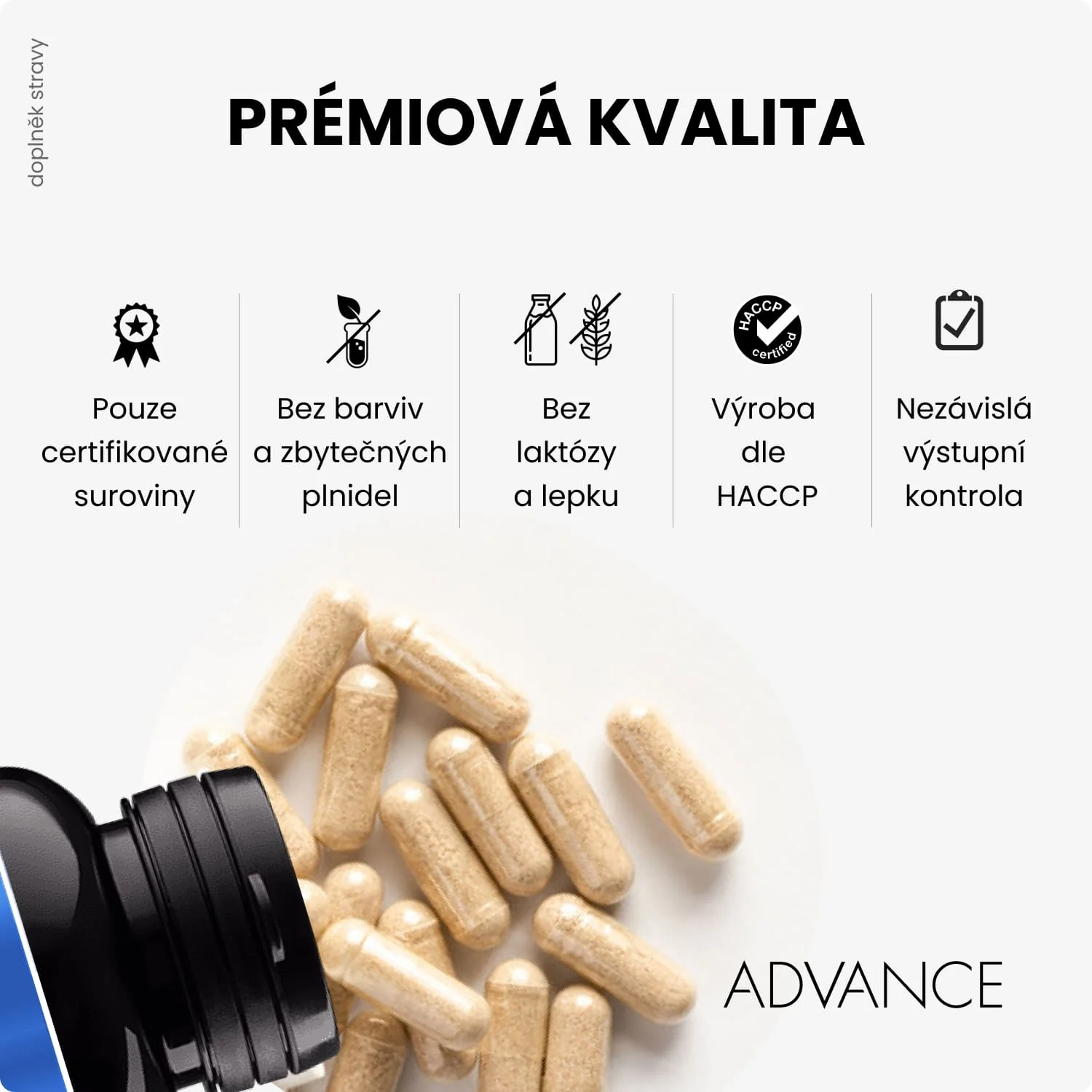 ADVANCE Prostalex 60 kapsúl - prostata 1×60 cps, výživový doplnok